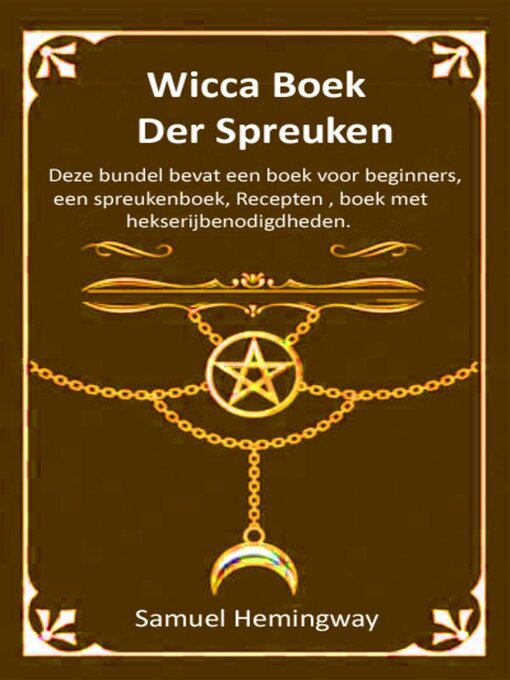 Title details for Wicca Boek der Spreuken by Allen  Jennings - Available